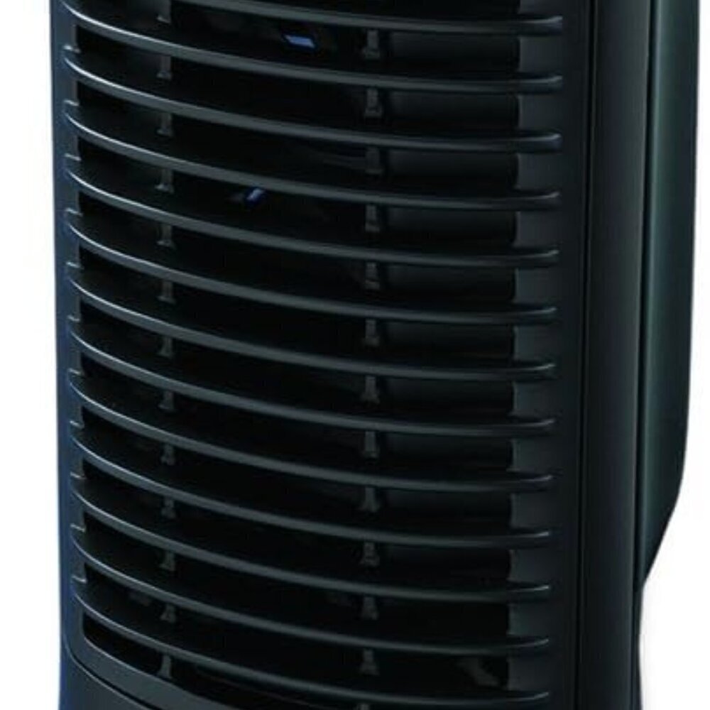 Quiet Oscillating Personal Fan Black 13in